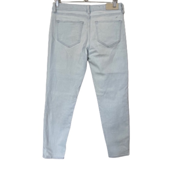 All Saints Mast Cropped Light Wash Jeans - Picture 5 of 10